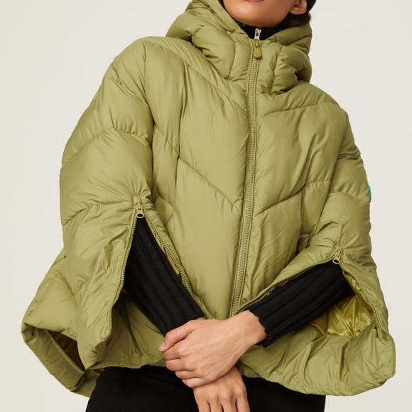 SAVE THE DUCK Olive Puffer Jacket - Picture 5 of 7
